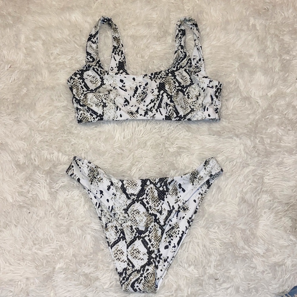Shein Snake skin Bikini